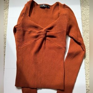 Women's Rust Sweater